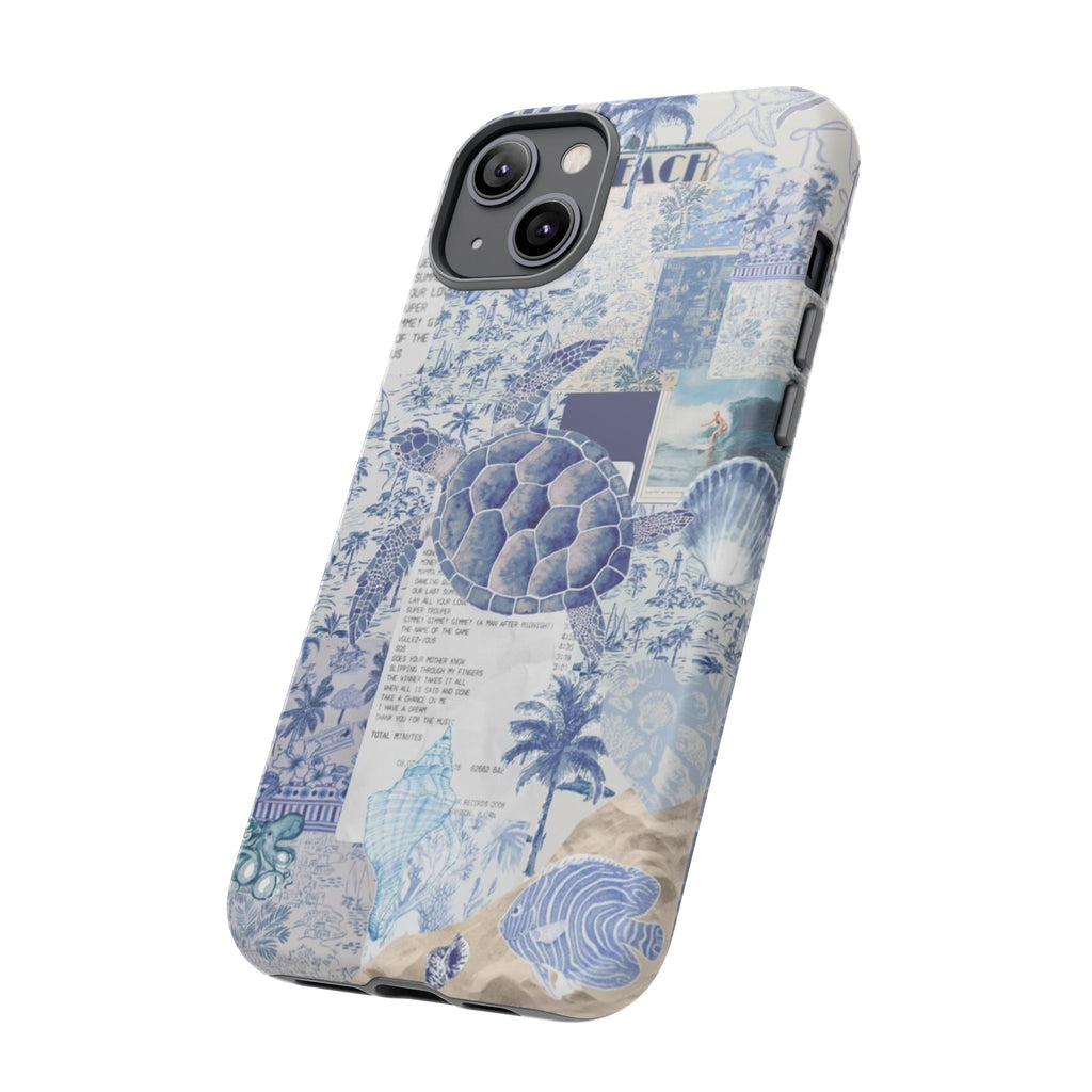 Sea Turtle Collage Phone Case