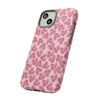 Pink Watercolor Heart Phone Case — Tough Protective iPhone Cover