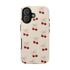 Cherry Pattern Tough Phone Case