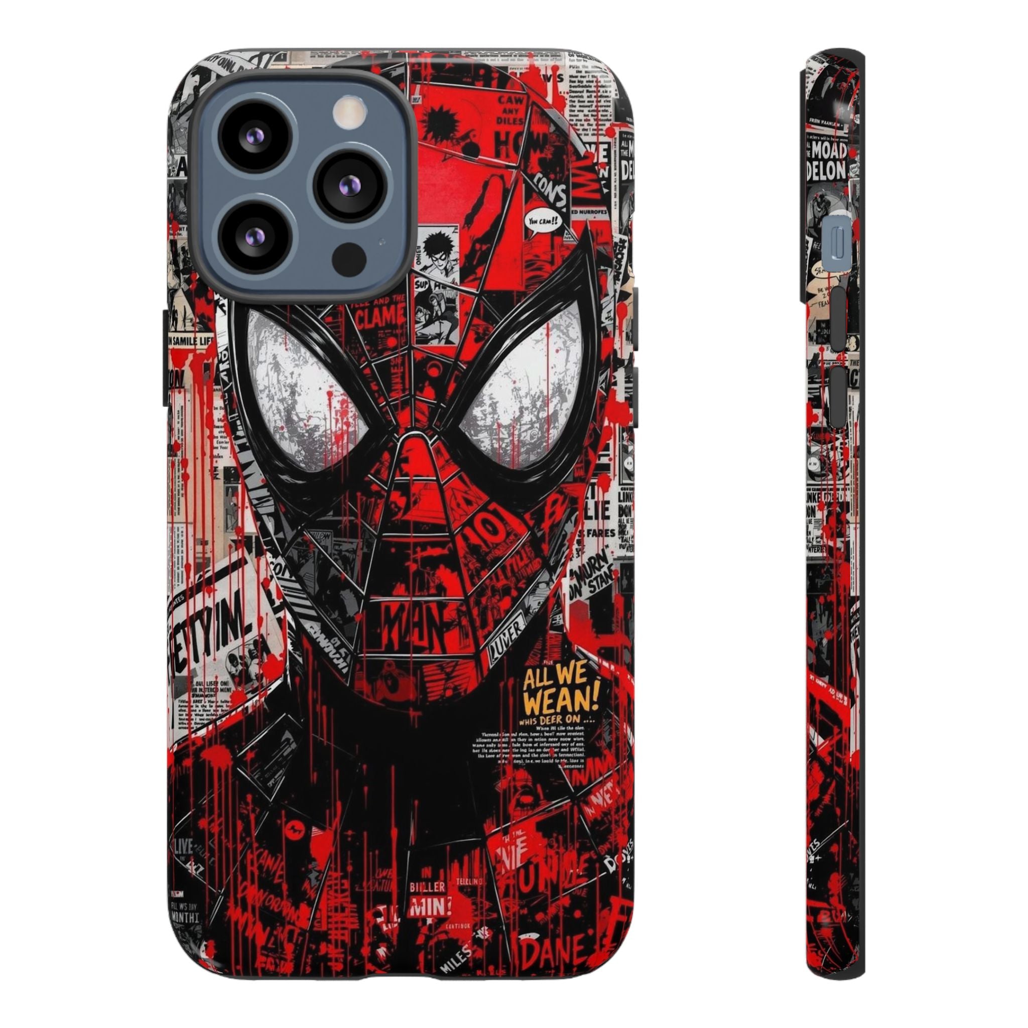 Spider-Man Red Graffiti Phone Case — Tough Protective Cover