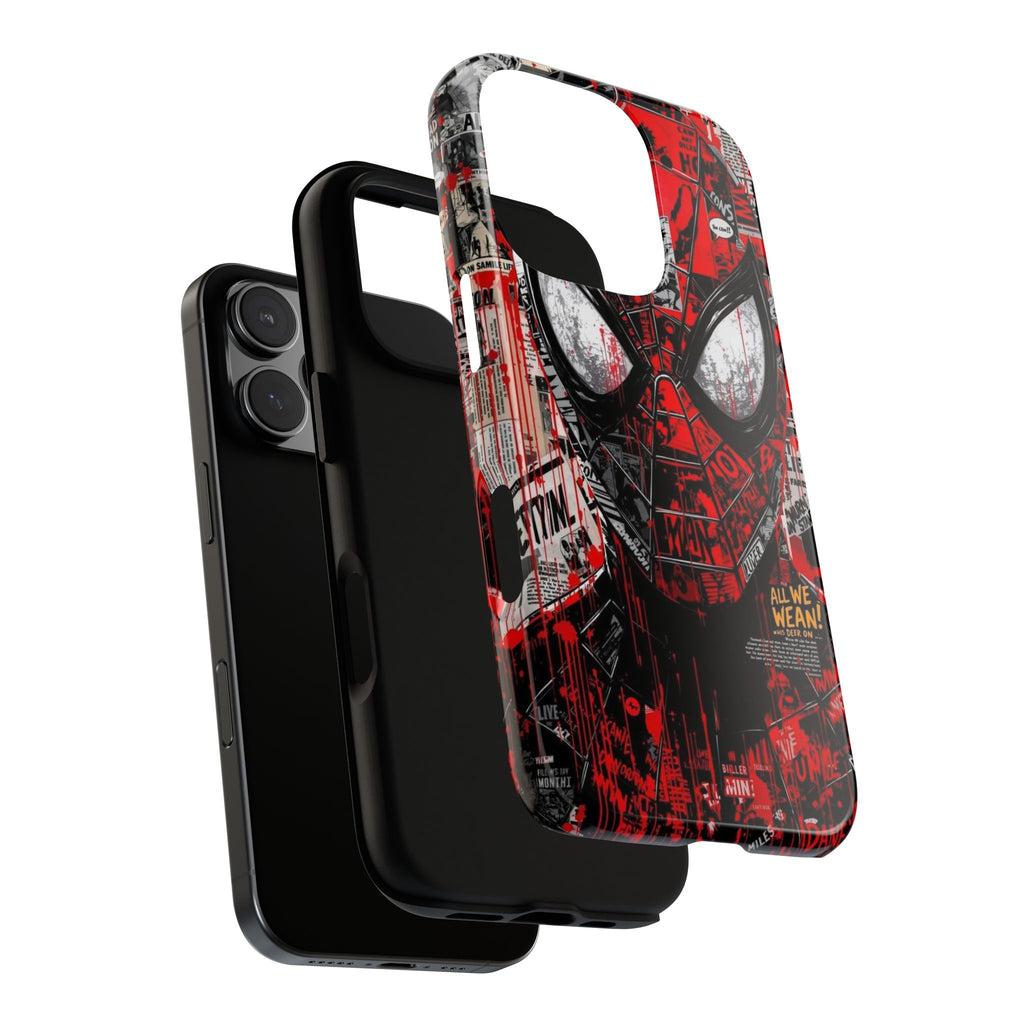Spider-Man Red Graffiti Phone Case — Tough Protective Cover