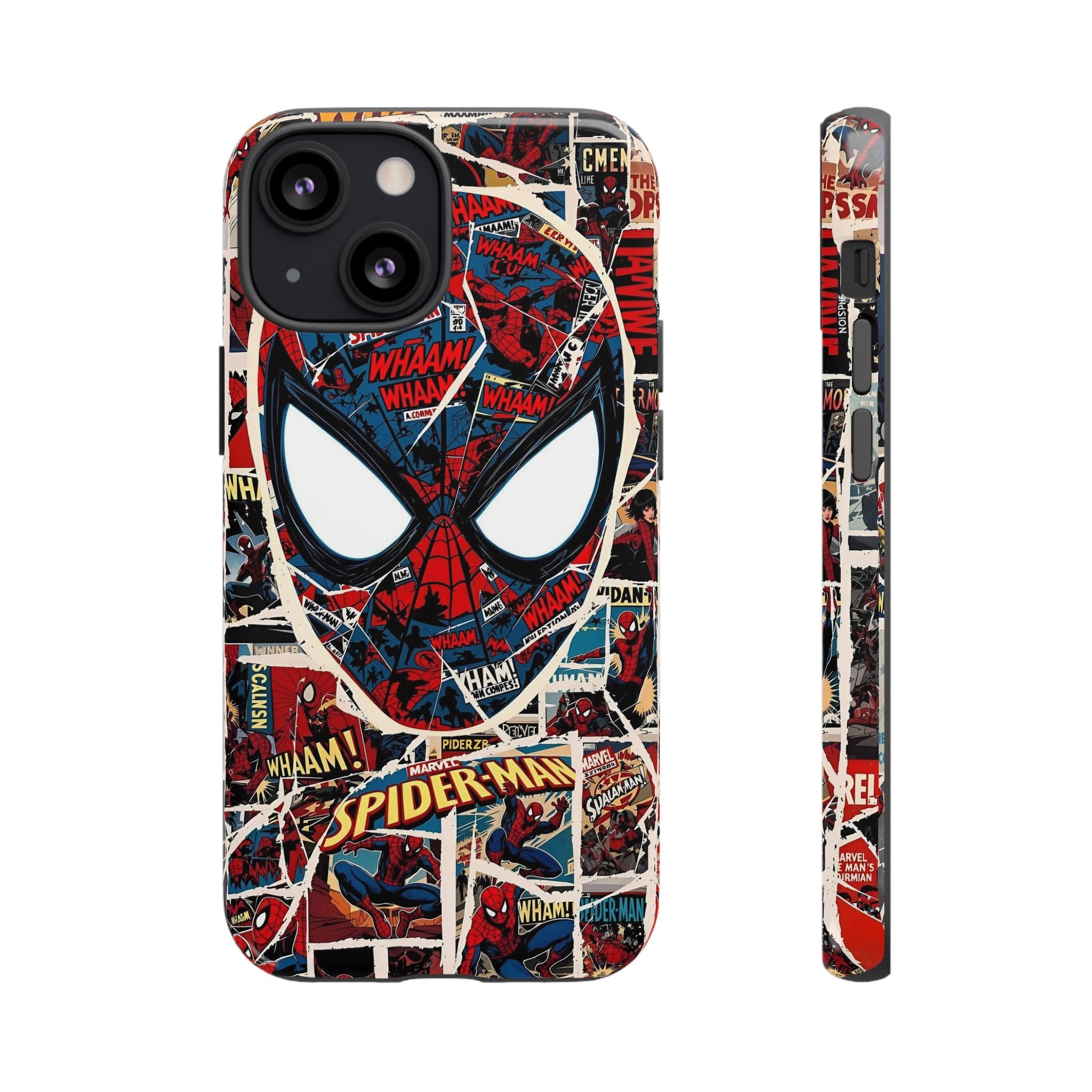 Spider-Man Tough Phone Case - Comic Book Style for Marvel Fans