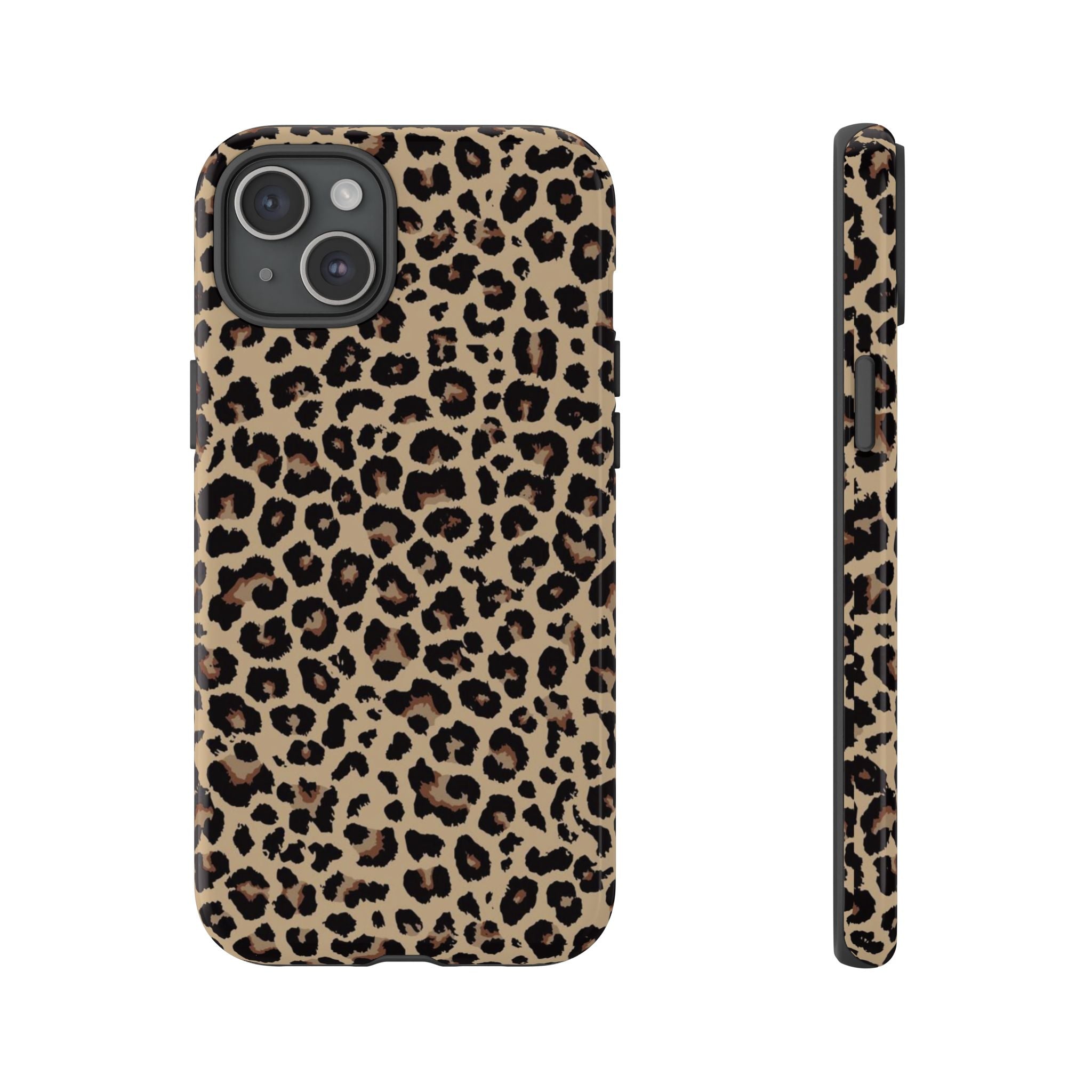 Wild Child iPhone Case Leopard Print Tough Phone Case — Durable Protective iPhone Cover