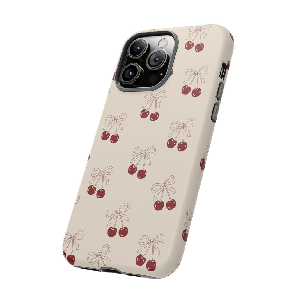 Cherry Pattern Tough Phone Case