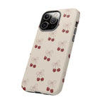 Cherry Pattern Tough Phone Case