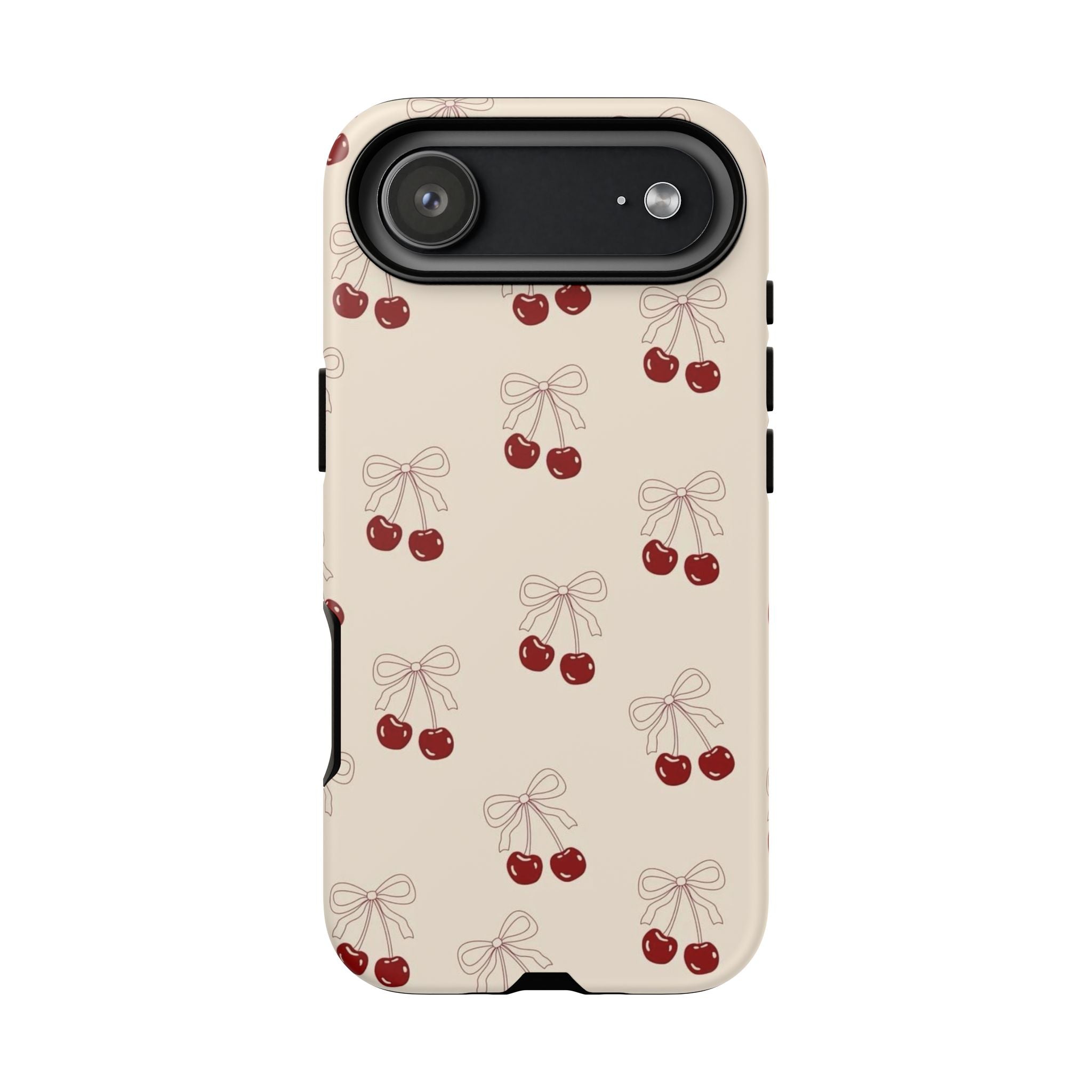 Cherry Pattern Tough Phone Case
