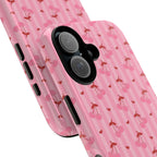 Pink Cherry Pattern Tough Phone Case