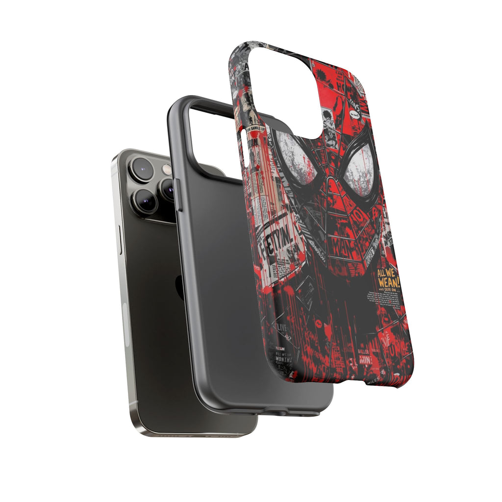 Spider-Man Red Graffiti Phone Case — Tough Protective Cover