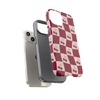 Cherry Checkerboard Tough Phone Case