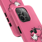 Pink Panther Bubble Tea Phone Case — Tough Protective iPhone Cover