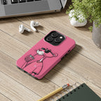 Pink Panther Bubble Tea Phone Case — Tough Protective iPhone Cover