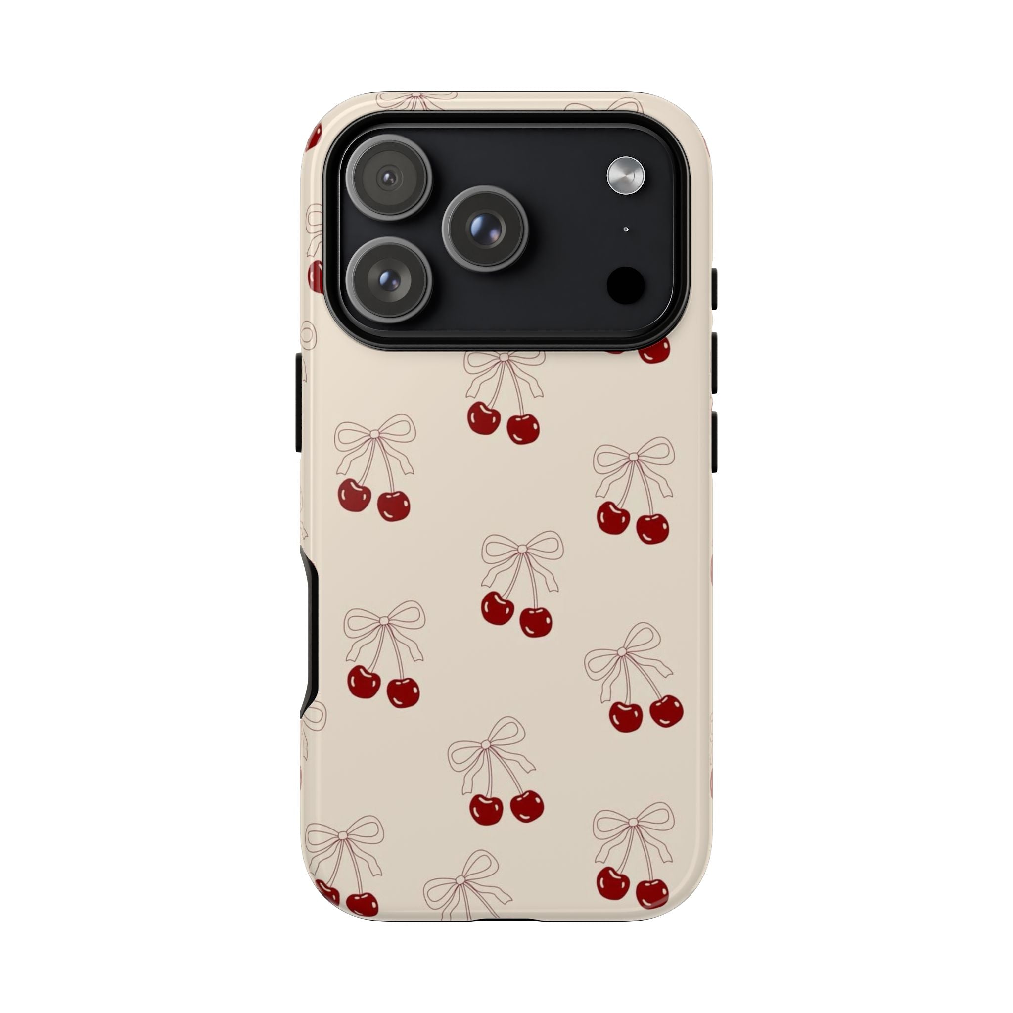 Cherry Pattern Tough Phone Case