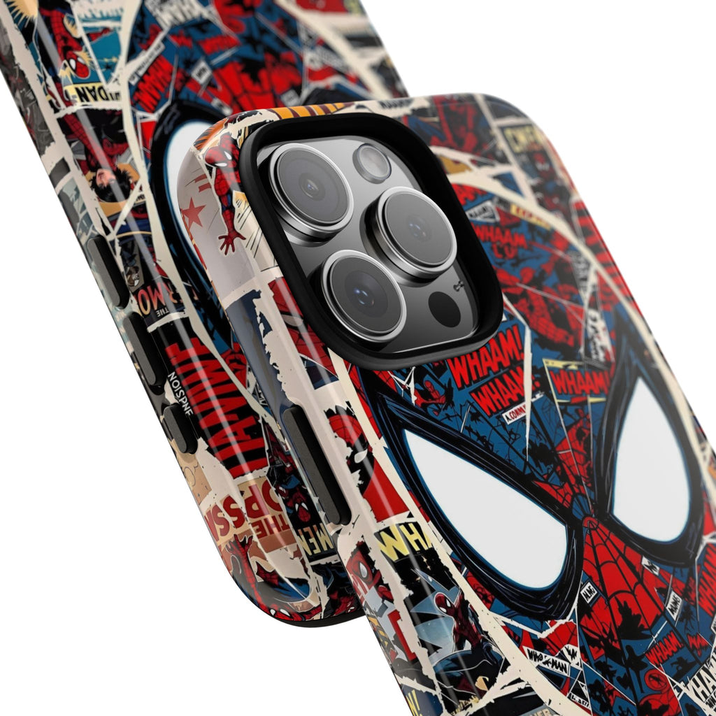 Spider-Man Tough Phone Case - Comic Book Style for Marvel Fans