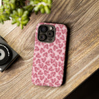 Pink Watercolor Heart Phone Case — Tough Protective iPhone Cover
