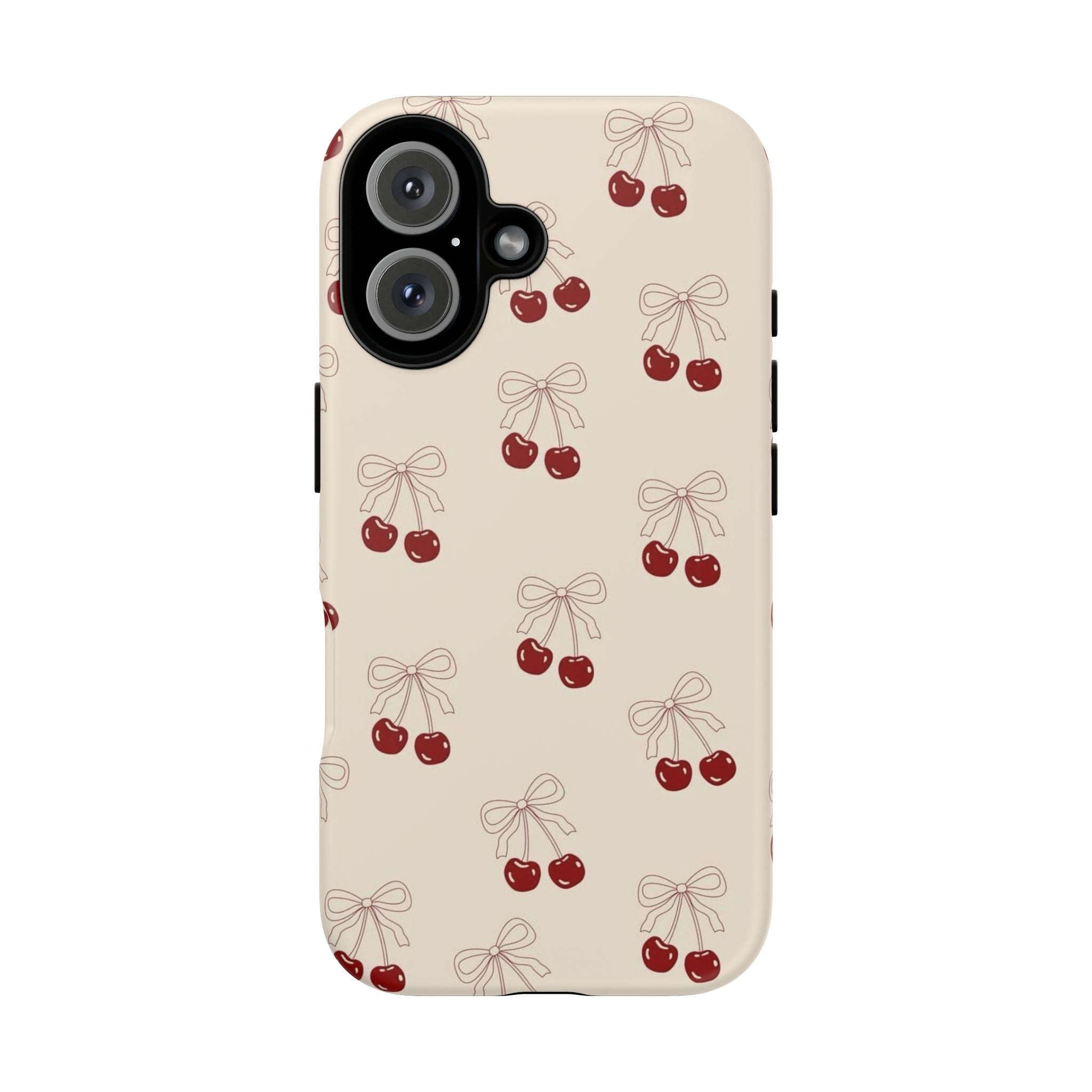 Cherry Pattern Tough Phone Case