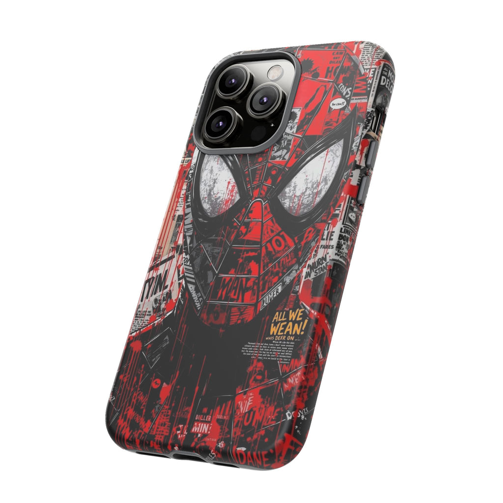 Spider-Man Red Graffiti Phone Case — Tough Protective Cover