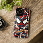 Spider-Man Tough Phone Case - Comic Book Style for Marvel Fans