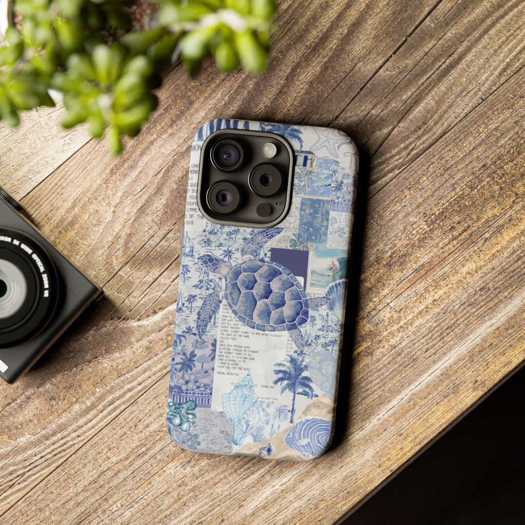 Sea Turtle Collage Phone Case