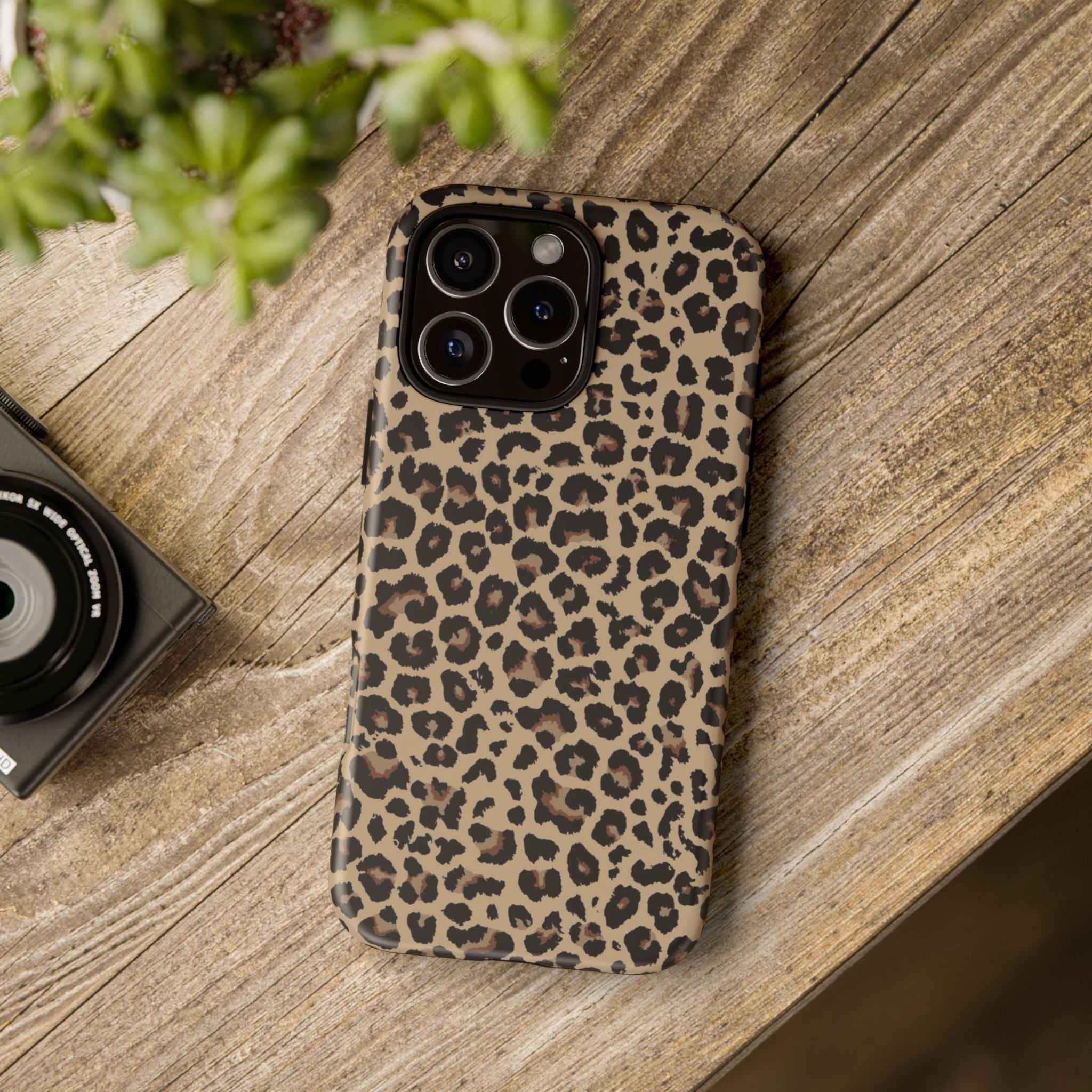 Wild Child iPhone Case Leopard Print Tough Phone Case — Durable Protective iPhone Cover
