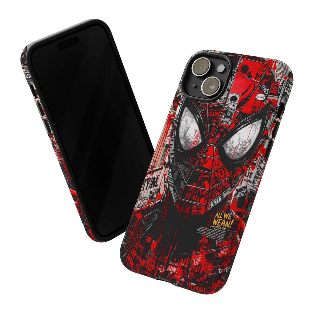 Spider-Man Red Graffiti Phone Case — Tough Protective Cover