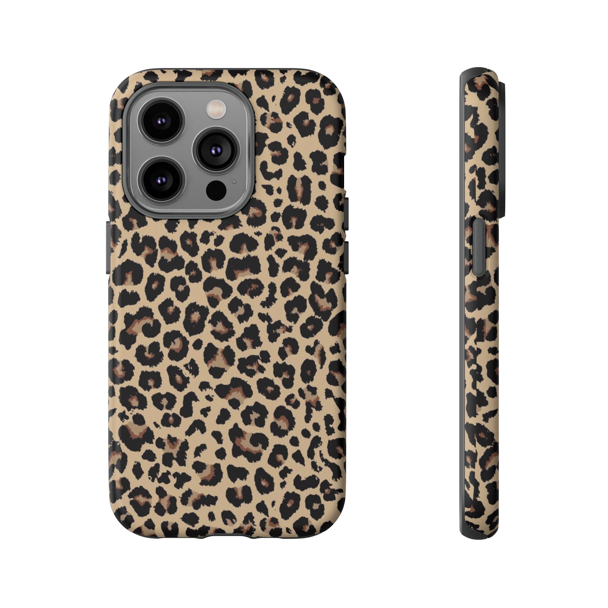 Wild Child iPhone Case Leopard Print Tough Phone Case — Durable Protective iPhone Cover
