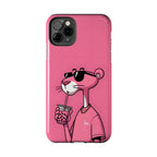 Pink Panther Bubble Tea Phone Case — Tough Protective iPhone Cover