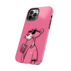 Pink Panther Bubble Tea Phone Case — Tough Protective iPhone Cover