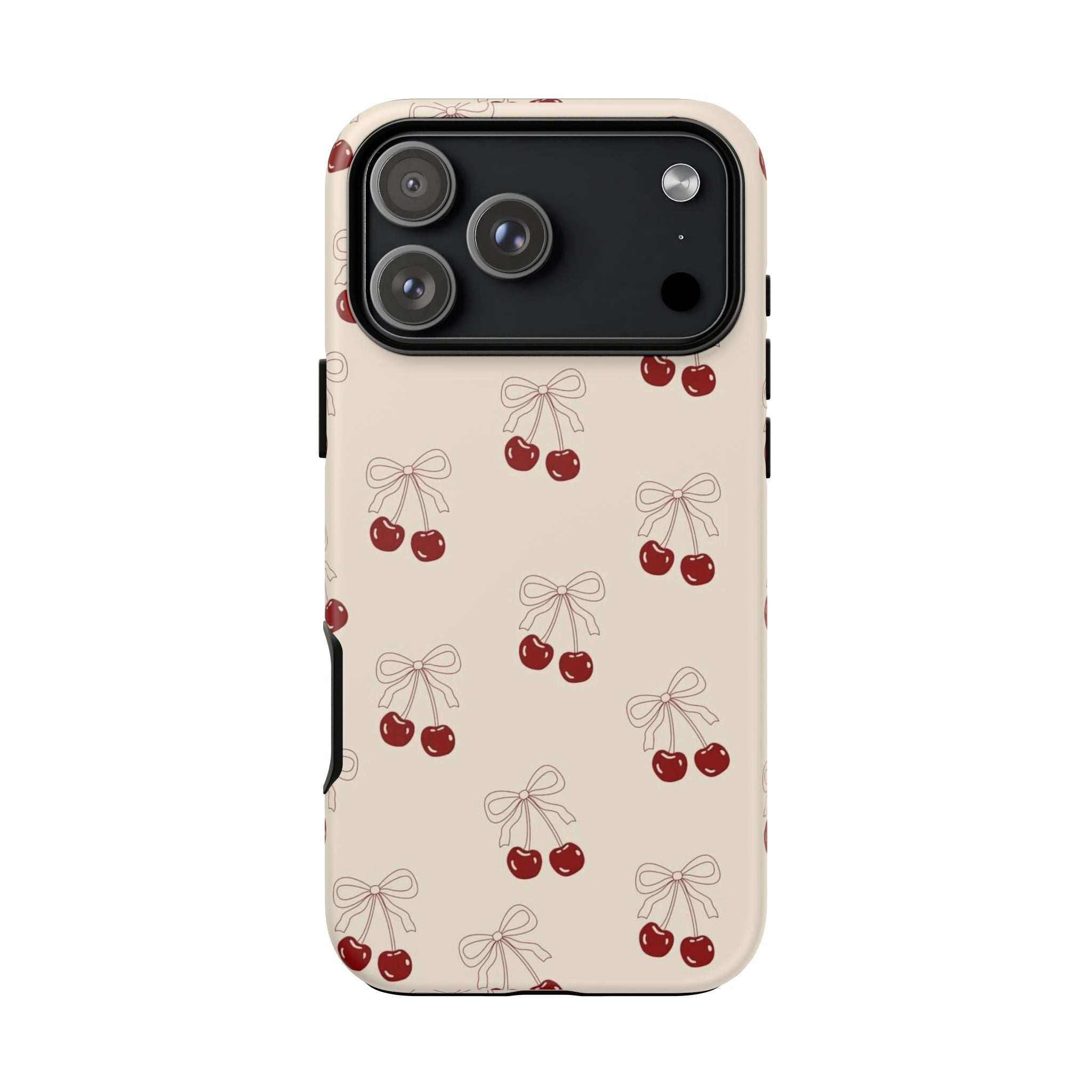 Cherry Pattern Tough Phone Case