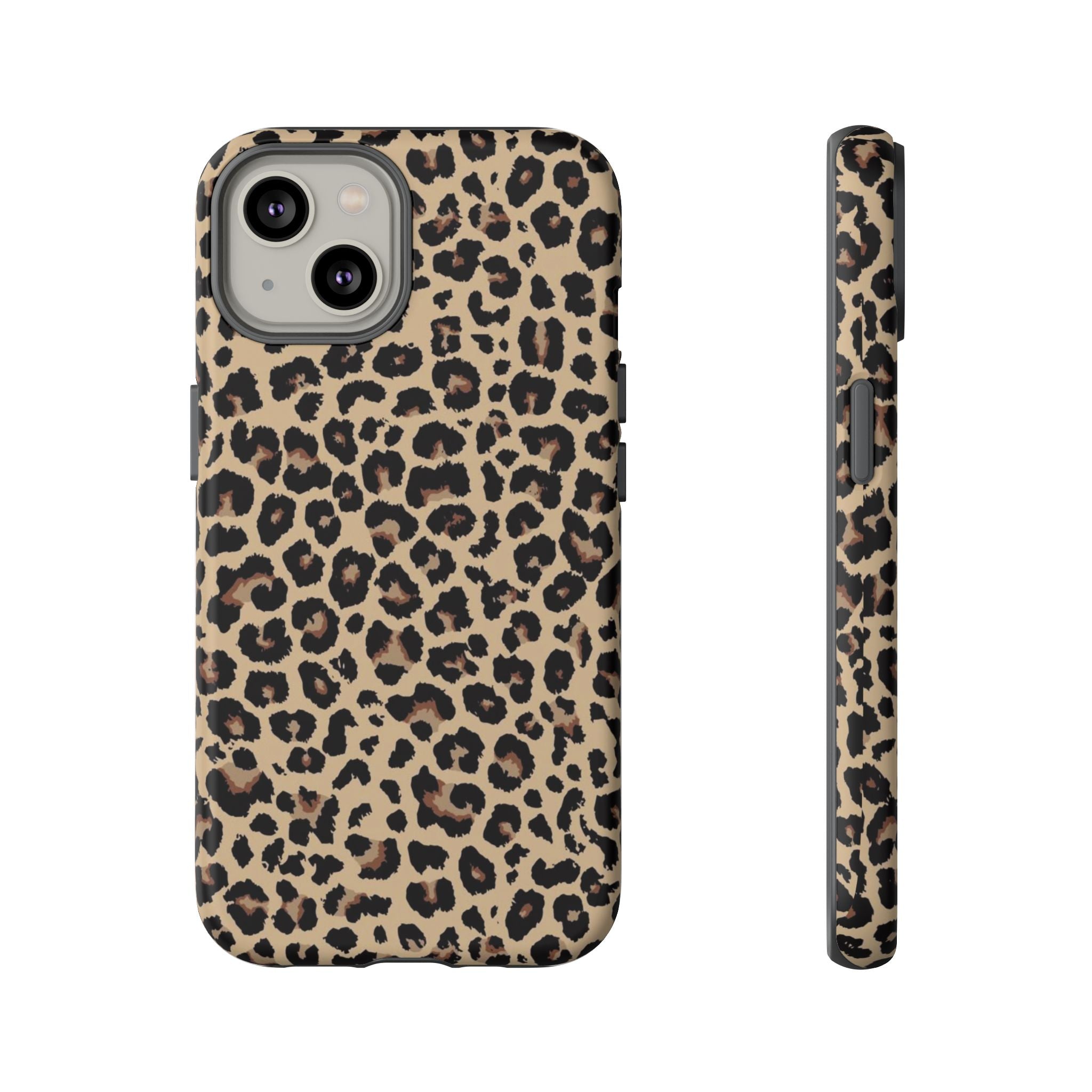 Wild Child iPhone Case Leopard Print Tough Phone Case — Durable Protective iPhone Cover