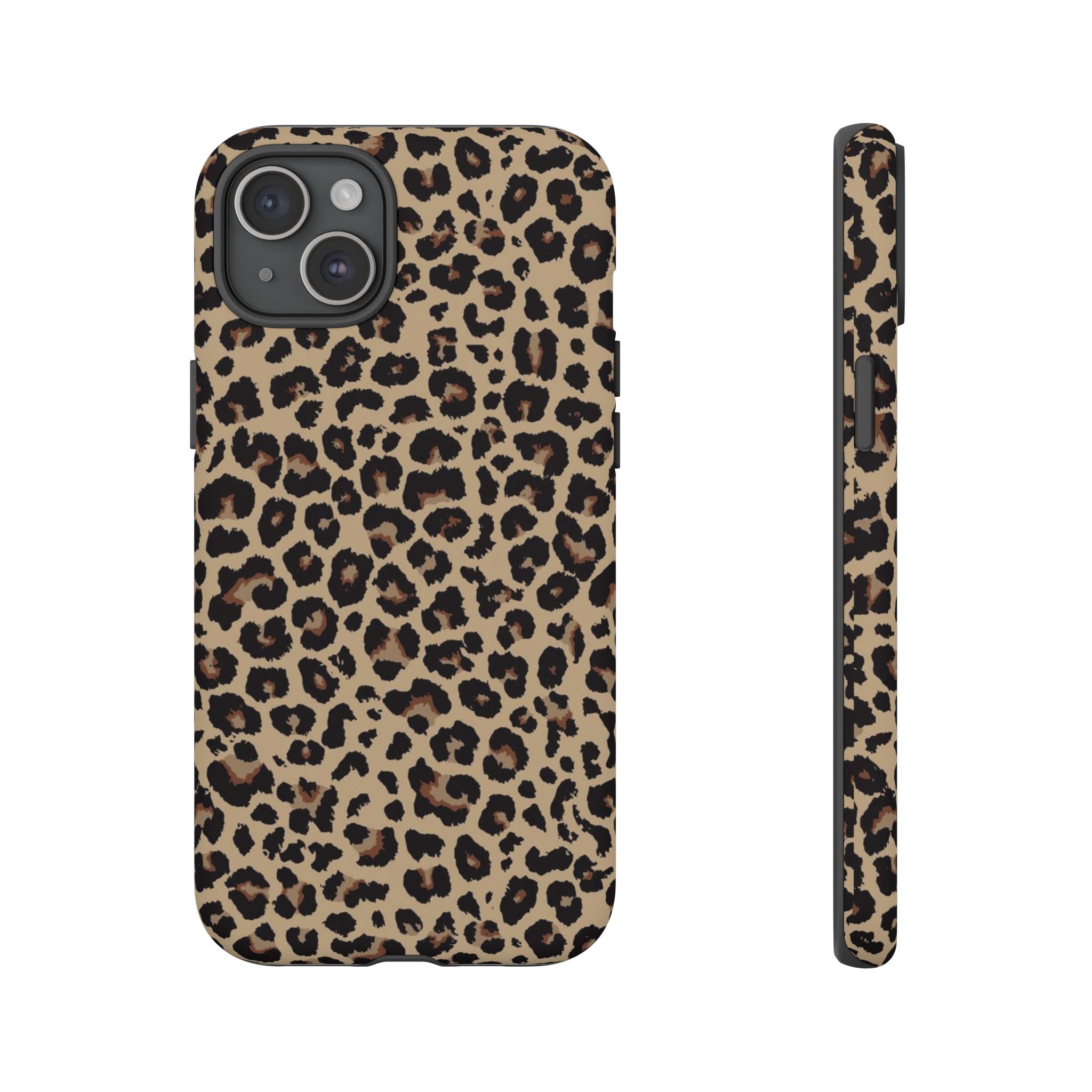 Wild Child iPhone Case Leopard Print Tough Phone Case — Durable Protective iPhone Cover