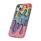 Color Drip Phone Case – Pastel Melting Art Protective Cover