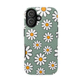 Flower Checkerboard Phone Case