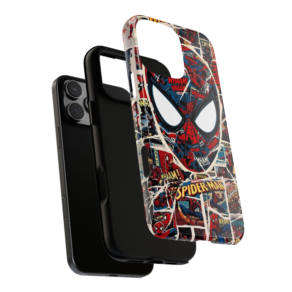 Spider-Man Tough Phone Case - Comic Book Style for Marvel Fans