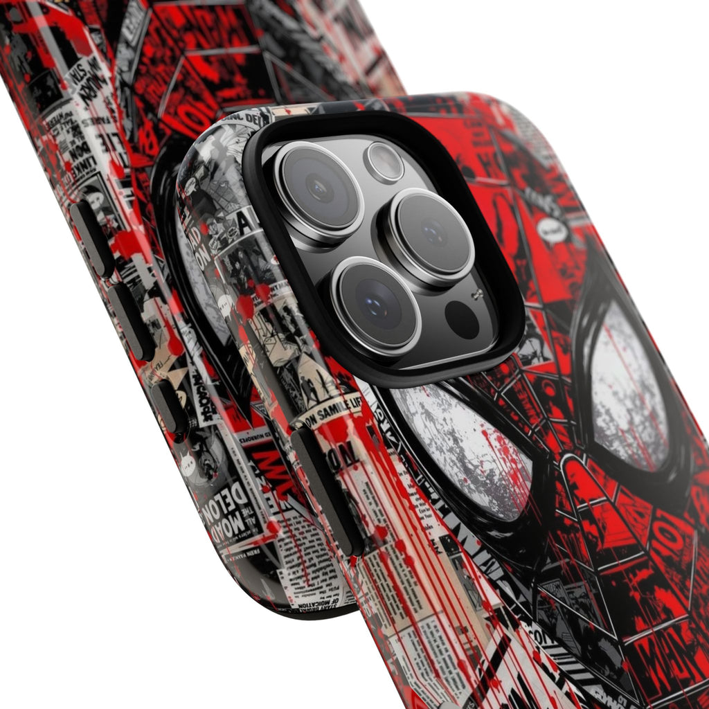 Spider-Man Red Graffiti Phone Case — Tough Protective Cover