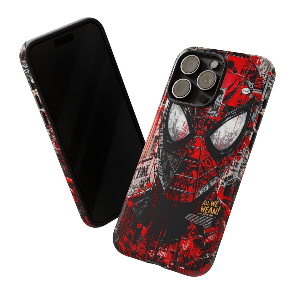 Spider-Man Red Graffiti Phone Case — Tough Protective Cover
