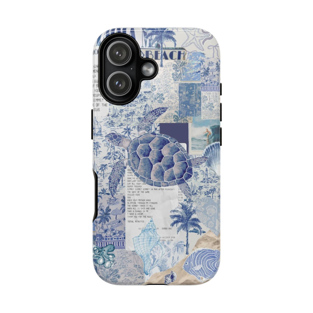 Sea Turtle Collage Phone Case