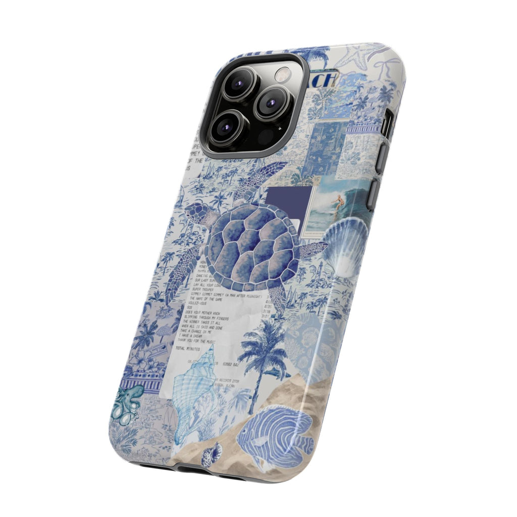 Sea Turtle Collage Phone Case