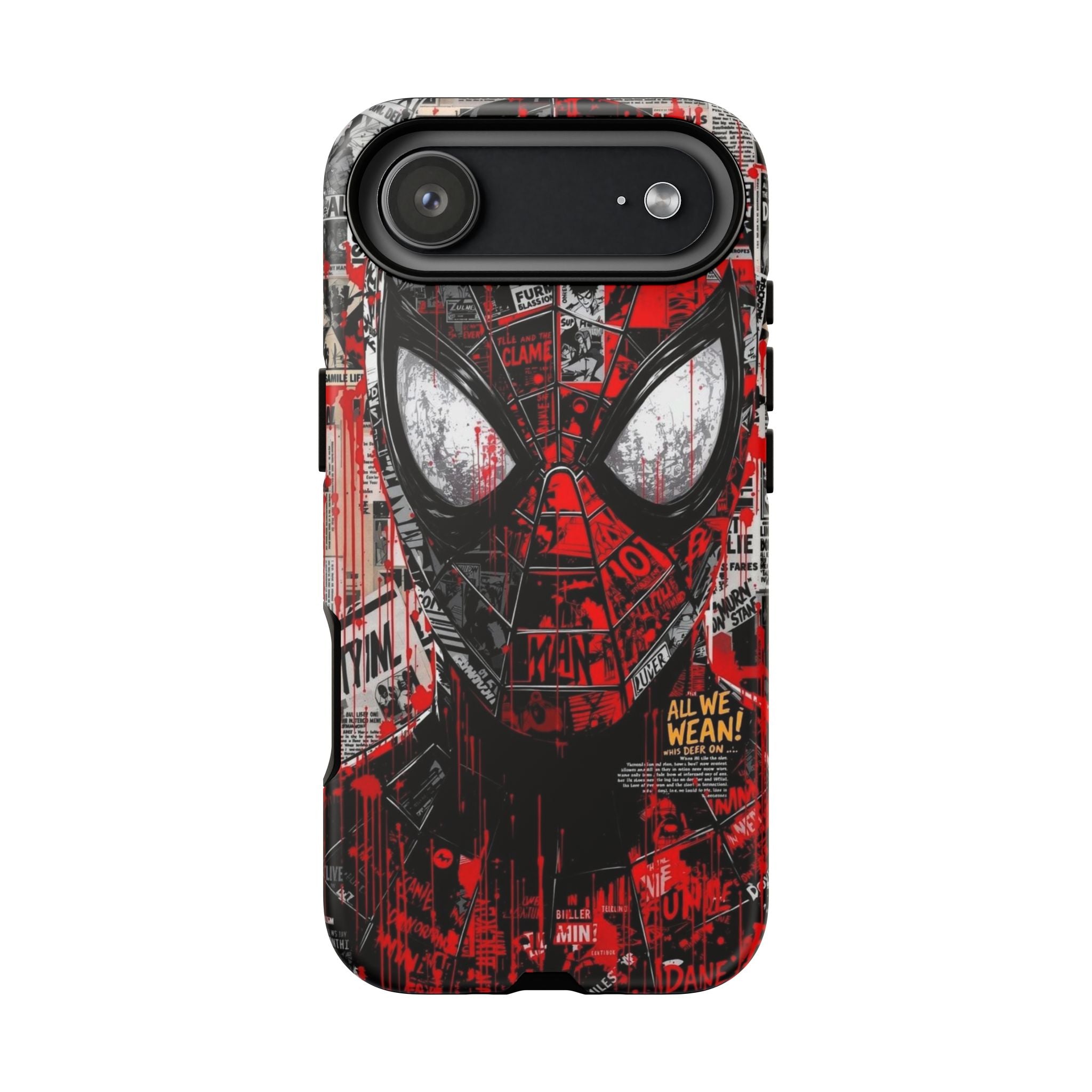 Spider-Man Red Graffiti Phone Case — Tough Protective Cover