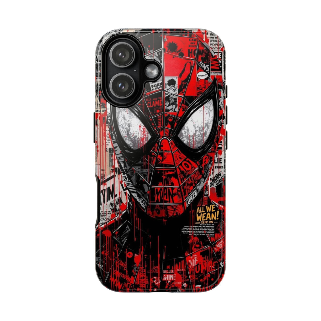 Spider-Man Red Graffiti Phone Case — Tough Protective Cover