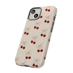 Cherry Pattern Tough Phone Case