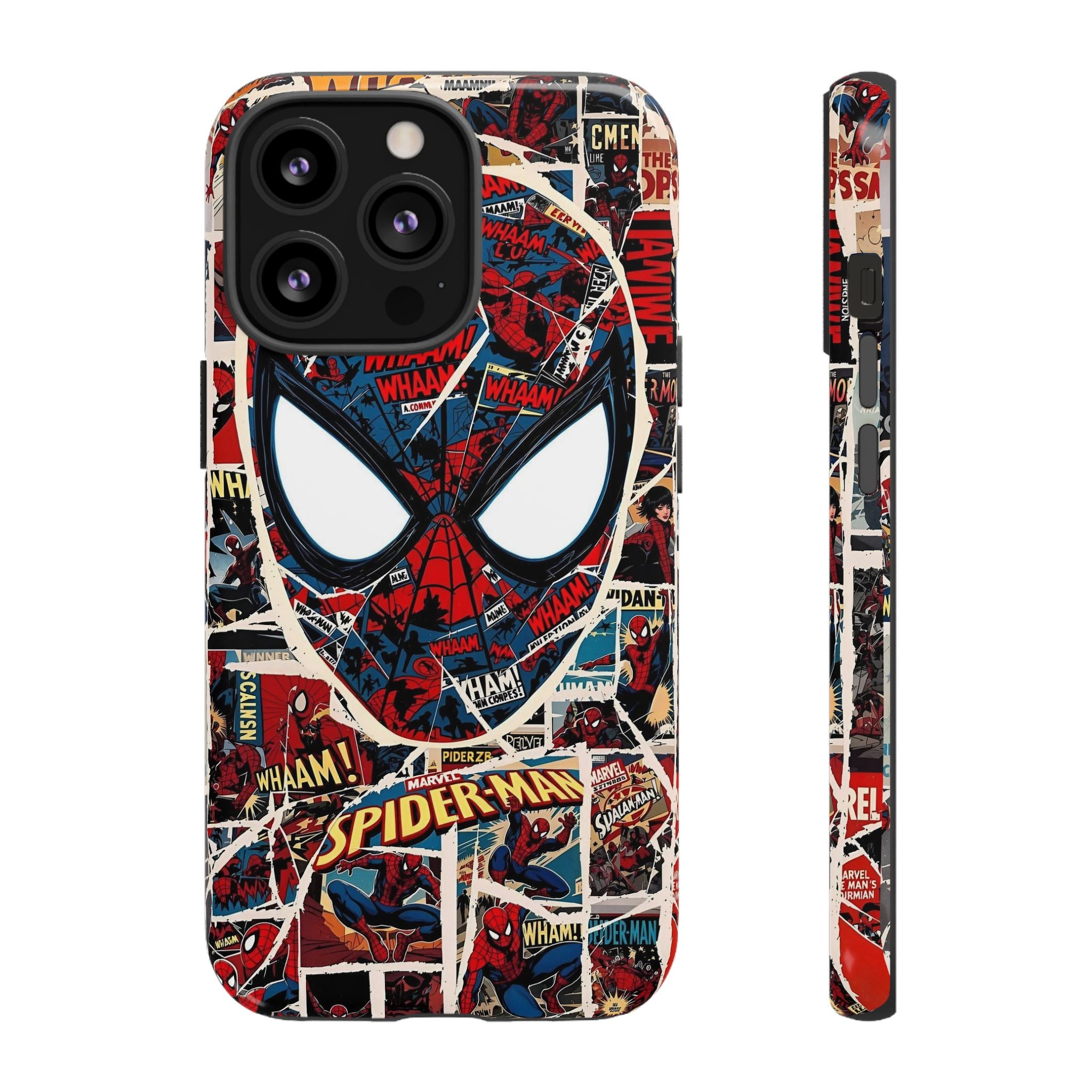 Spider-Man Tough Phone Case - Comic Book Style for Marvel Fans