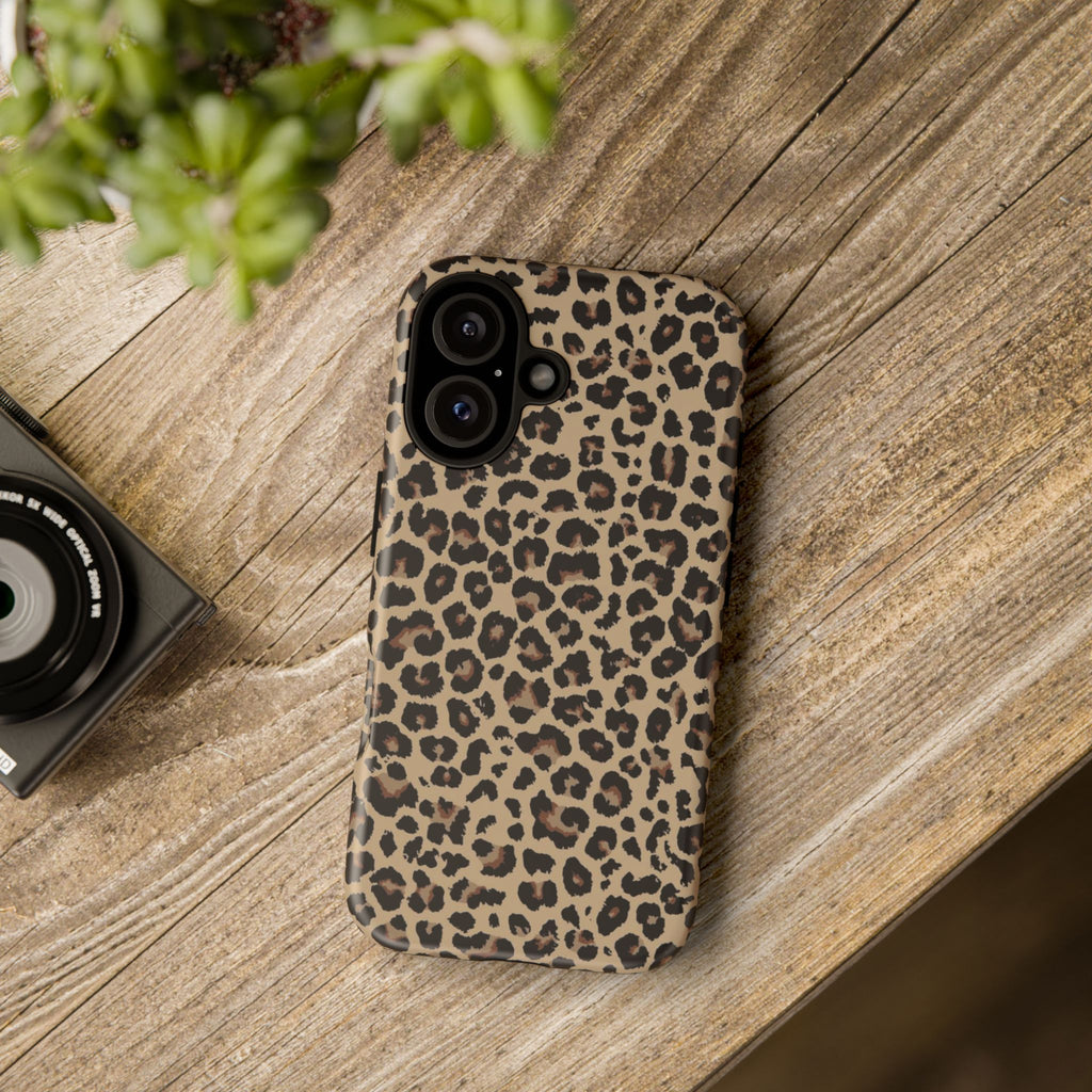 Wild Child iPhone Case Leopard Print Tough Phone Case — Durable Protective iPhone Cover