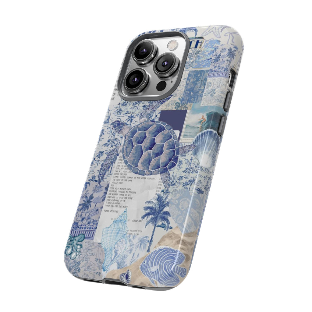 Sea Turtle Collage Phone Case