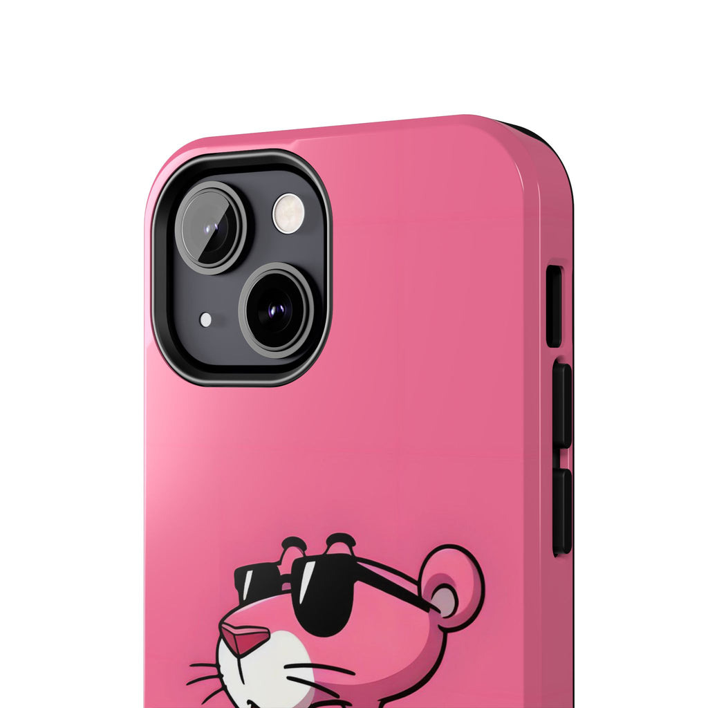 Pink Panther Bubble Tea Phone Case — Tough Protective iPhone Cover