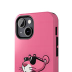 Pink Panther Bubble Tea Phone Case — Tough Protective iPhone Cover