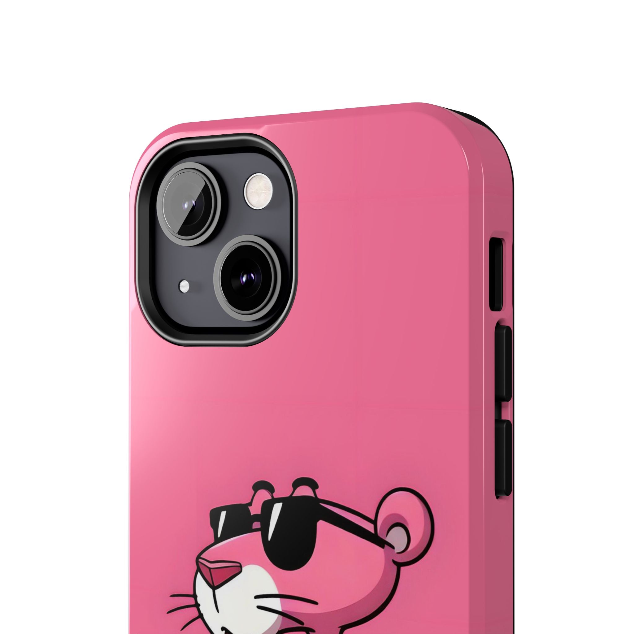 Pink Panther Bubble Tea Phone Case — Tough Protective iPhone Cover